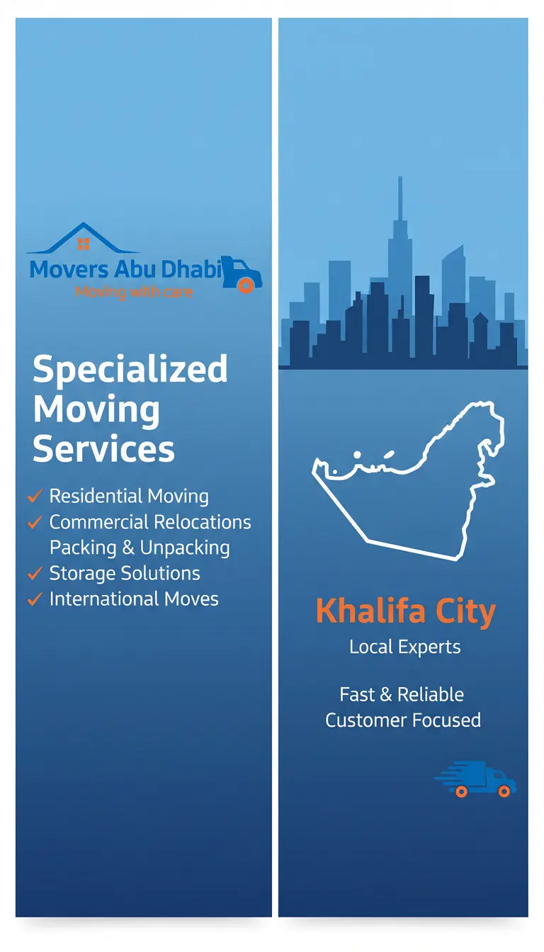 Specialized Moving Services in Khalifa City