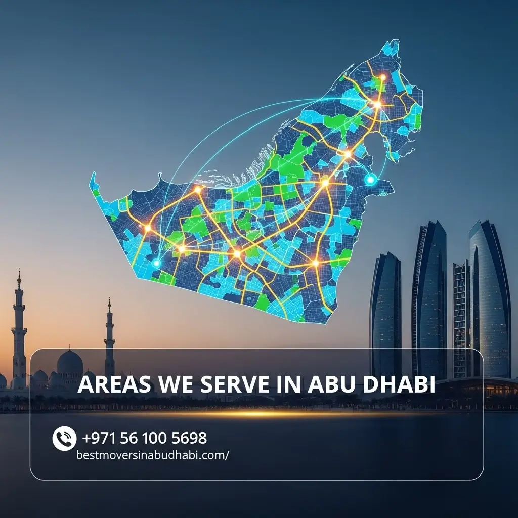 Areas We Serve in Abu Dhabi