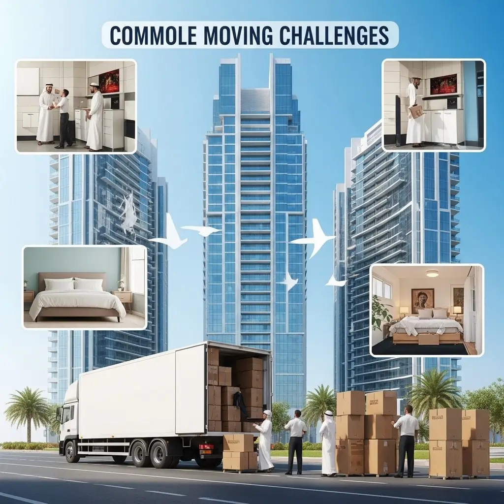 Common High Rise Moving Challenges in Reem Island
